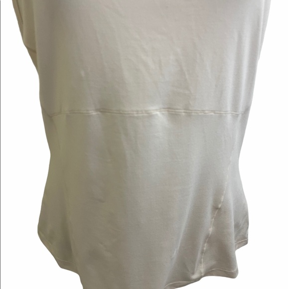 Fabletics racerback top cream X-Large. Exercise top - Picture 4 of 8